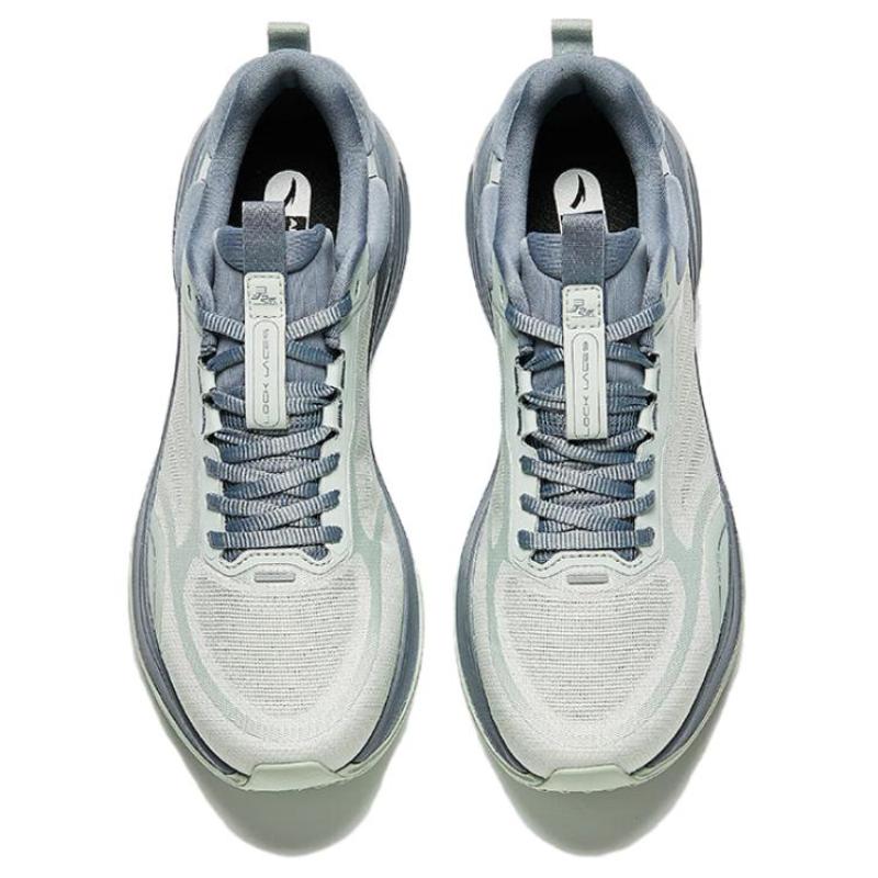 Anta Ling Curved Cushioning Low top Training Shoes Men's Green Gray Sneakers