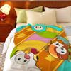 Game F-Fall G-Guys Throw Flannel Throw Blanket, Lightweight Cozy, Durable Washable cute Cool