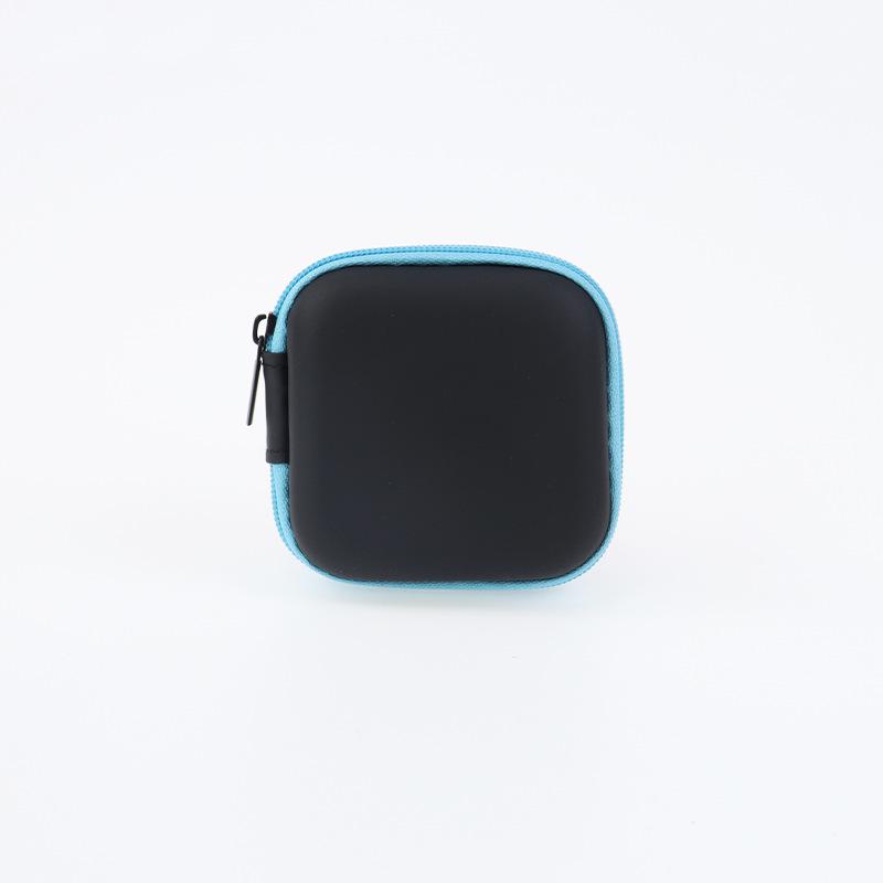 EVA Square Earphone and Data Cable Storage Box with Same-Day Delivery