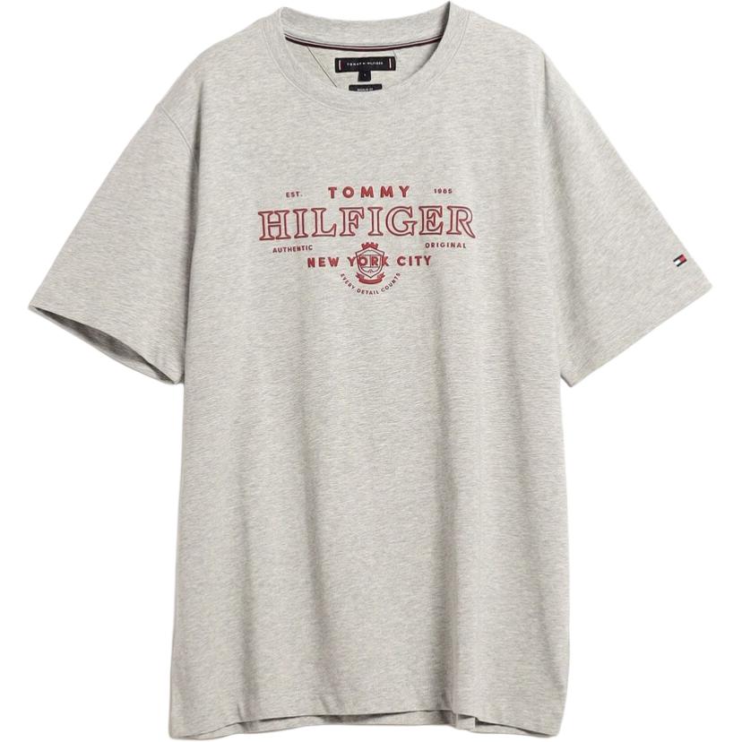 Tommy Hilfiger Logo Print Loose Fit Short Sleeve T-Shirt Men Tops MW42387000P01