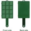 Hahood 2 Pieces Floral Foam Cage with Floral Foam Flower Arrangement Foam Cage with Handle Rectangle Flower Foam Cage Holder for Fresh Flowers, Home