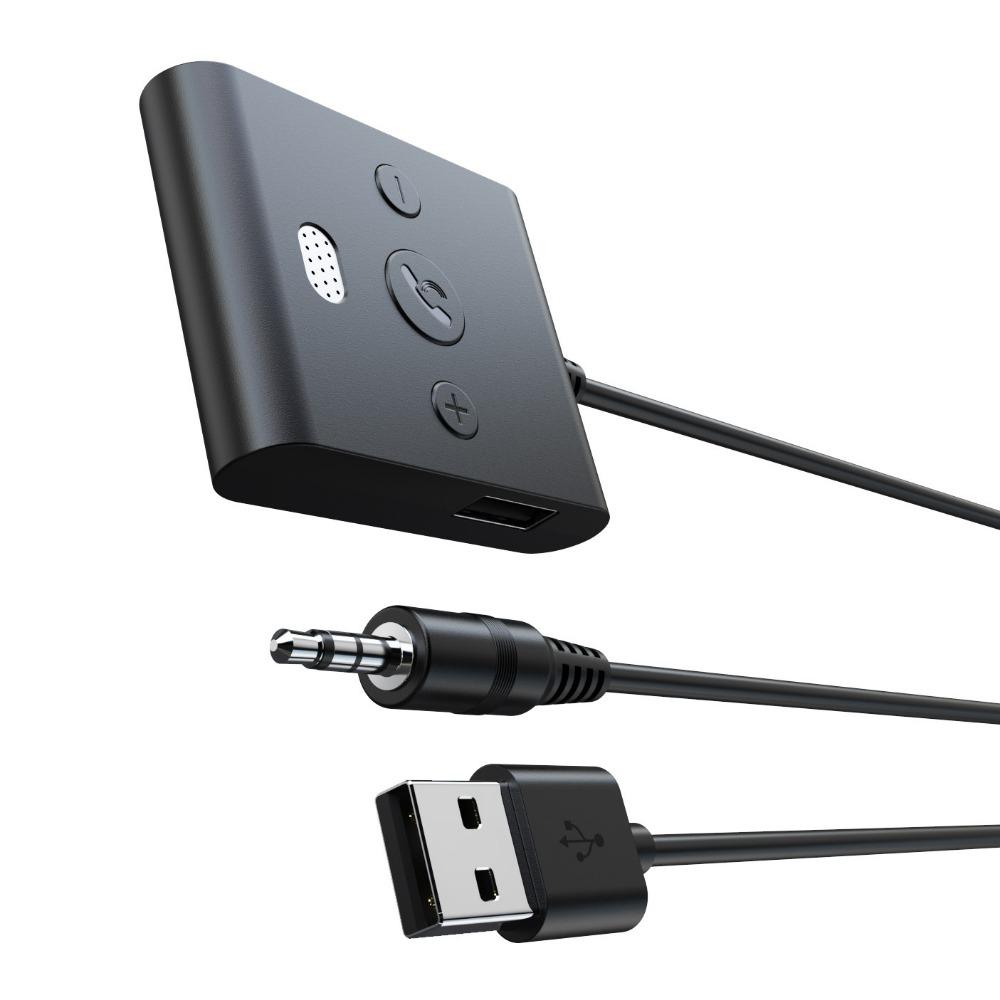Car Bluetooth Receiver 3.5mm Bluetooth Music Receiver 5.4 High Definition Hands-free Call Car U Disk Playback