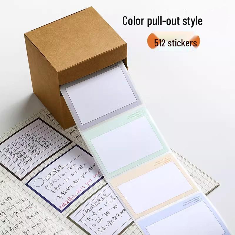 

Студенческие самоклеящиеся стираемые наклейки для заметок, корректирующие наклейки