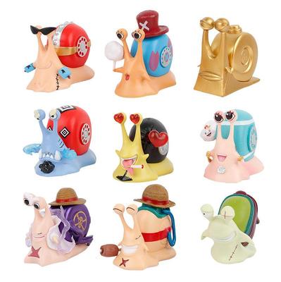 One Piece Ace Flame Drifting Den Den Mushi Figure Ornament Model