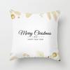 Merry Christmas Printed Pillowcase Christmas Style Cushion Cover Home Sofa Decor Throw Pillowcase