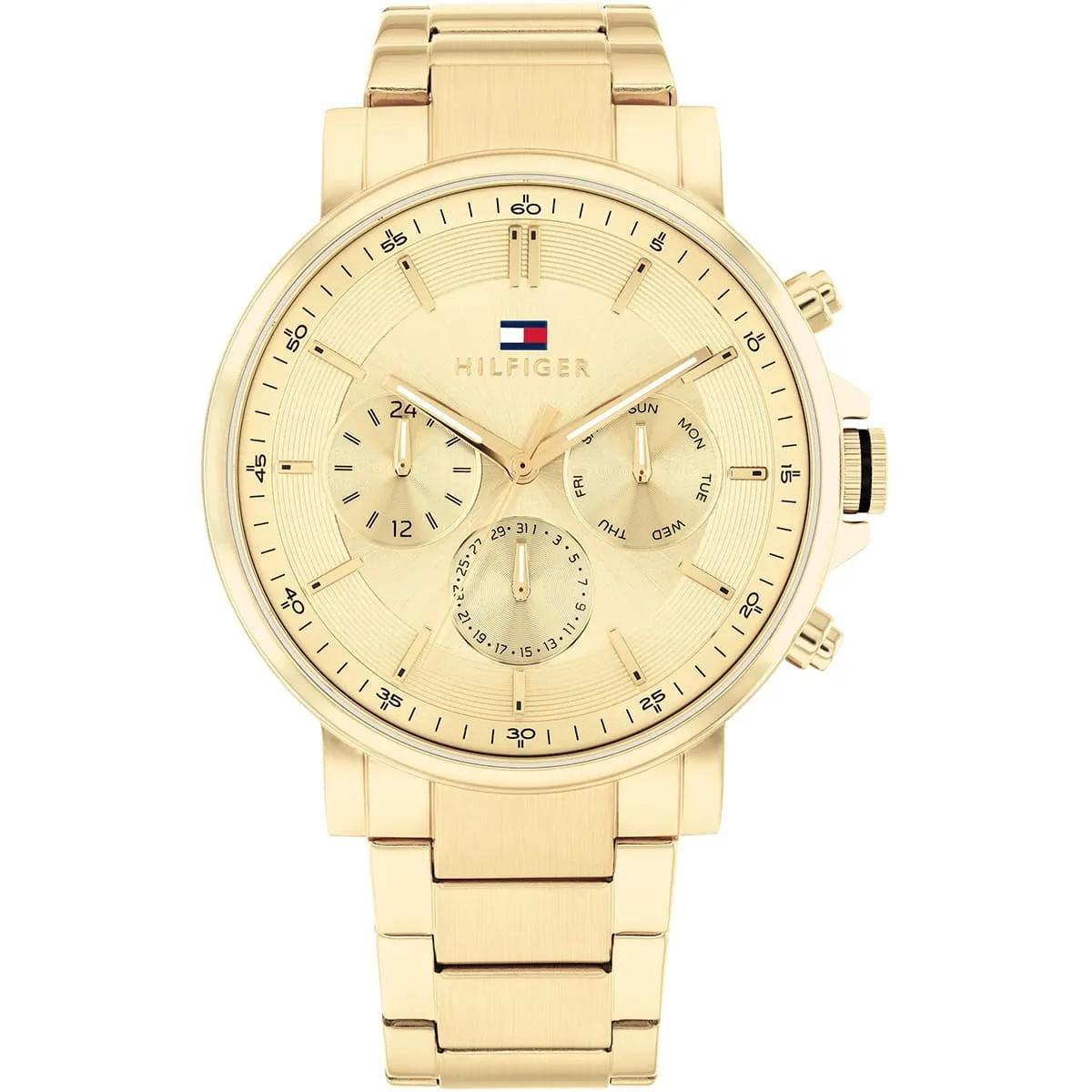 Tommy Hilfiger 1710611 Quartz Men s Watch золотистый
