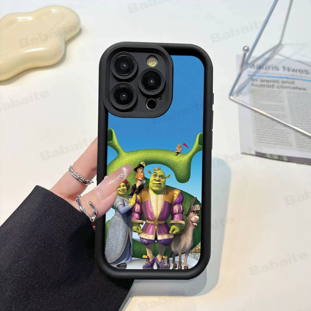 

Classic Movie S-Shrek Phone Case For IPhone 11 12 13 16 15 17 14 Pro Max Soft Funda Silicone Cover iPhone 17 Pro