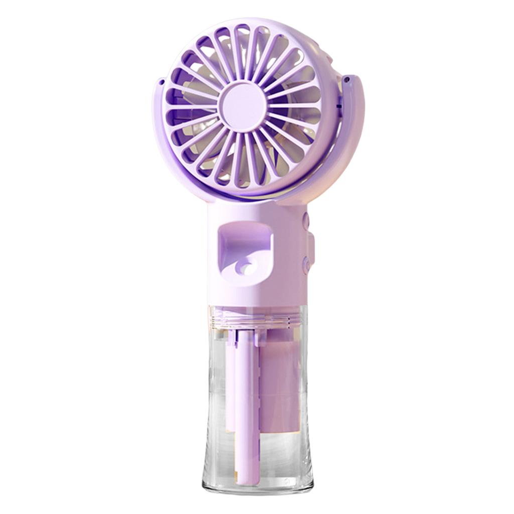 Portable Rechargeable Handheld Spray Fan Usb Rechargeable Mini Humidifier Fan Suitable For Travel And Outdoor Use