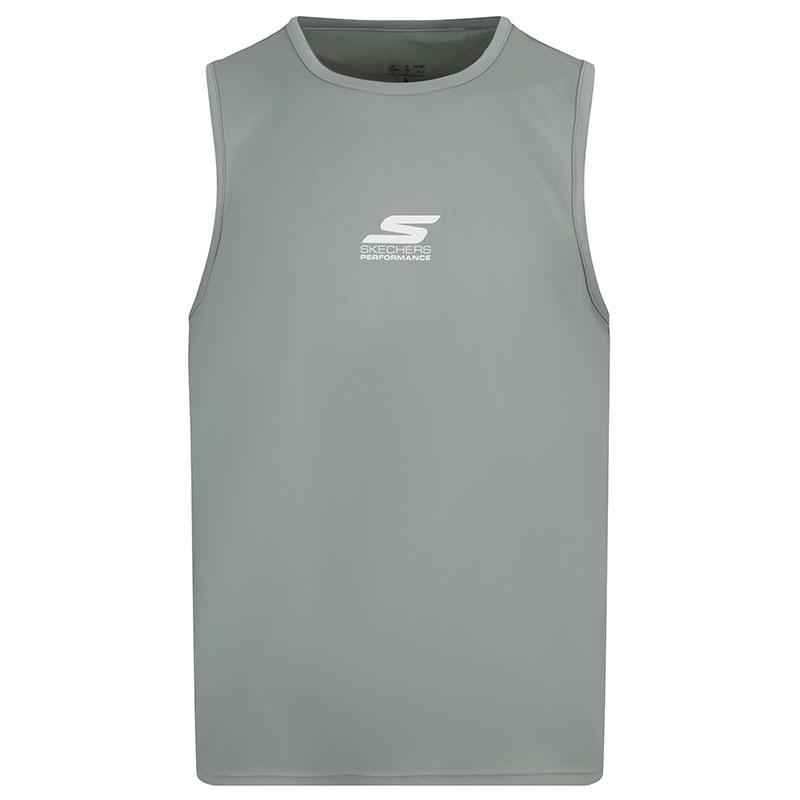 Skechers Mens Running Sports Series Round Neck Vest Men tops P225M288-0068 S