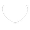 Collier DAmour Diamant Délicat Multicouche Or Blanc 18K Collier Unisexe B7215900