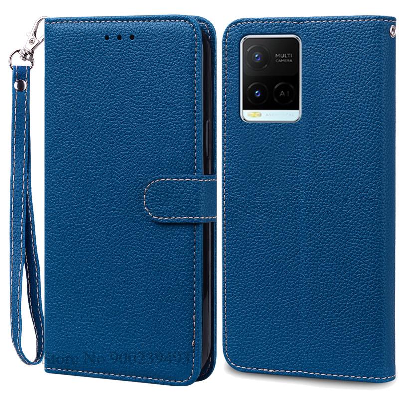 For Vivo Y21 2021 Y21S Deksel Lommebok Flipdeksel For Vivo Y33S Y33T Y32 Y21T Y21E Y21A Y21G VivoY21 Silikondeksel Coque Fundas Etui