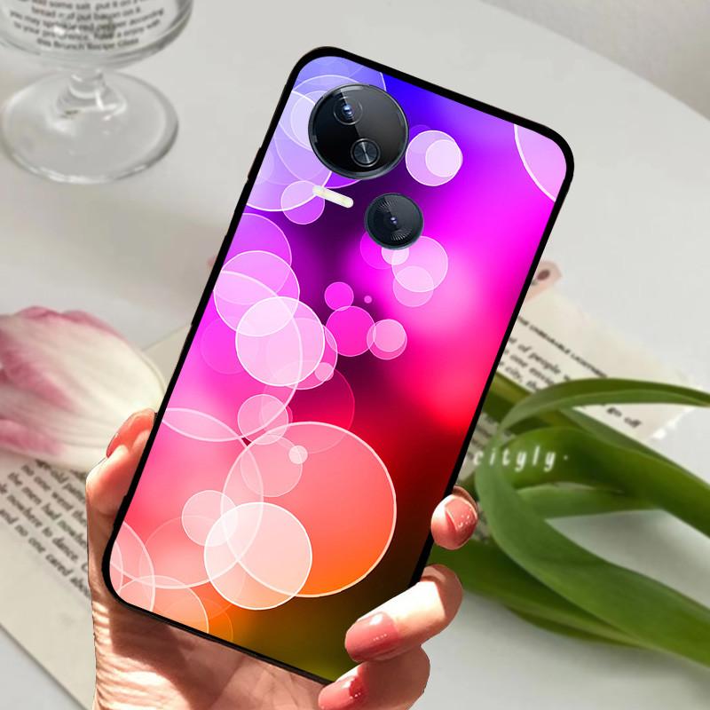 For Tecno Spark 10 5G Case Shockproof Soft TPU Silicone Phone Cover For Tecno Spark 10 5G Funda  Spark10 5G New KI8 Capa Cartoon