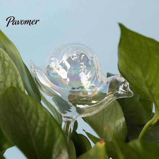 Indoor Plant Waterer Iridescent Self Watering Bulbs Snail Design Glass Globes Planter Houseplant Bulb Insert Automatic Device for Potted Plants