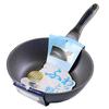 Pearl Metal Frying Pan, Blue, 22cm, Deep, Lightweight, Mega Stone, HB-4848