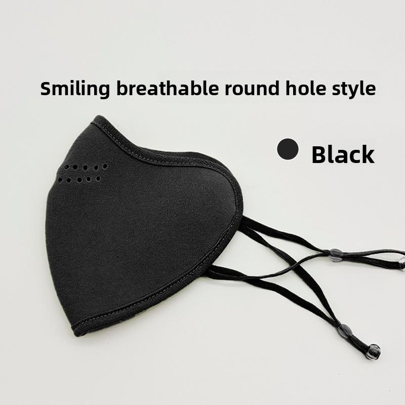 

Winter Warm Mask, Three-dimensional Outdoor Thickened and Fleece Windproof Cycling Eye Protection Corner Cold-proof Face Mask чорний