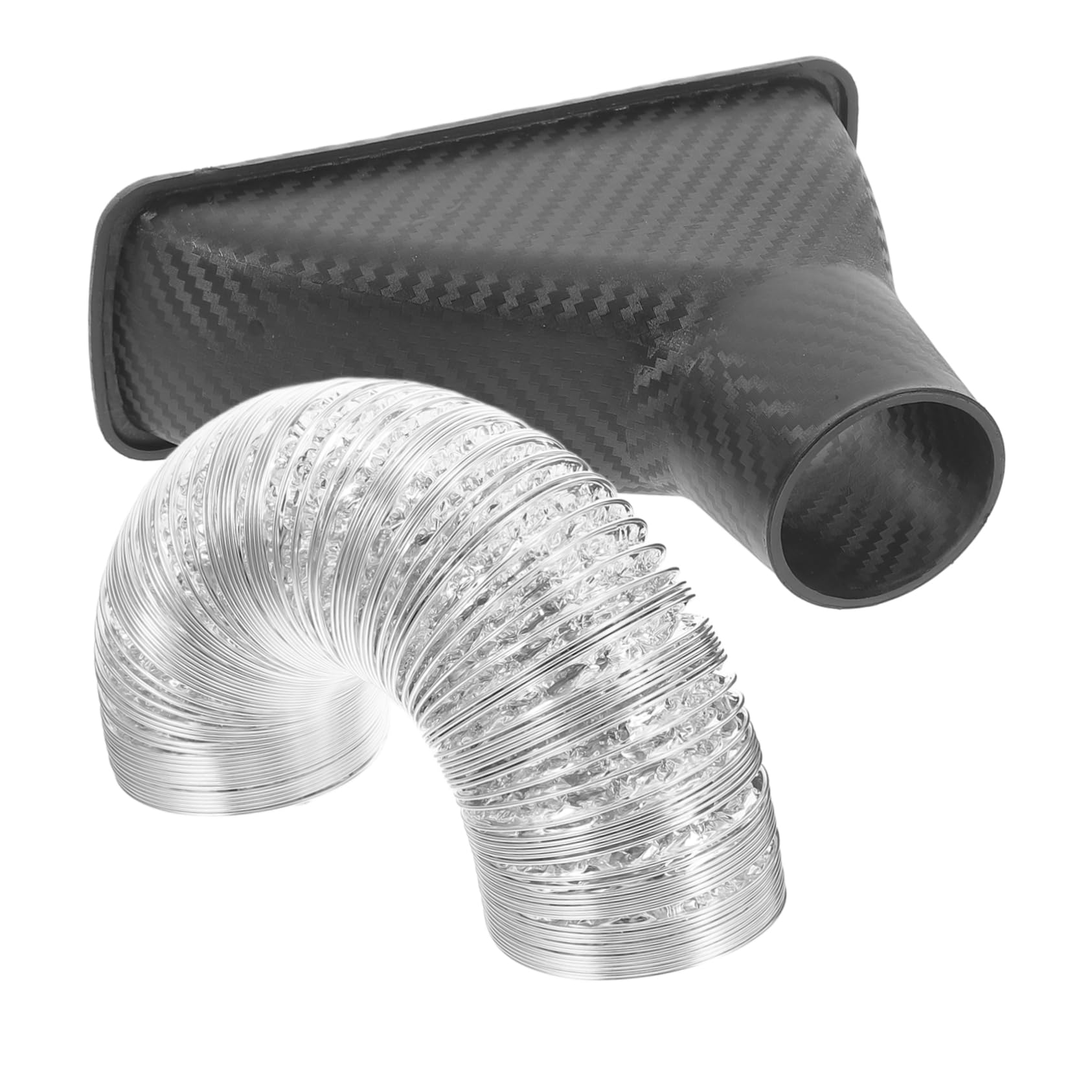 

VORCOOL Carbon Fiber Air Intake Grille Inlet Cover Car Body Air Intake Duct Car 16.80X10.80X5.40CM чёрный