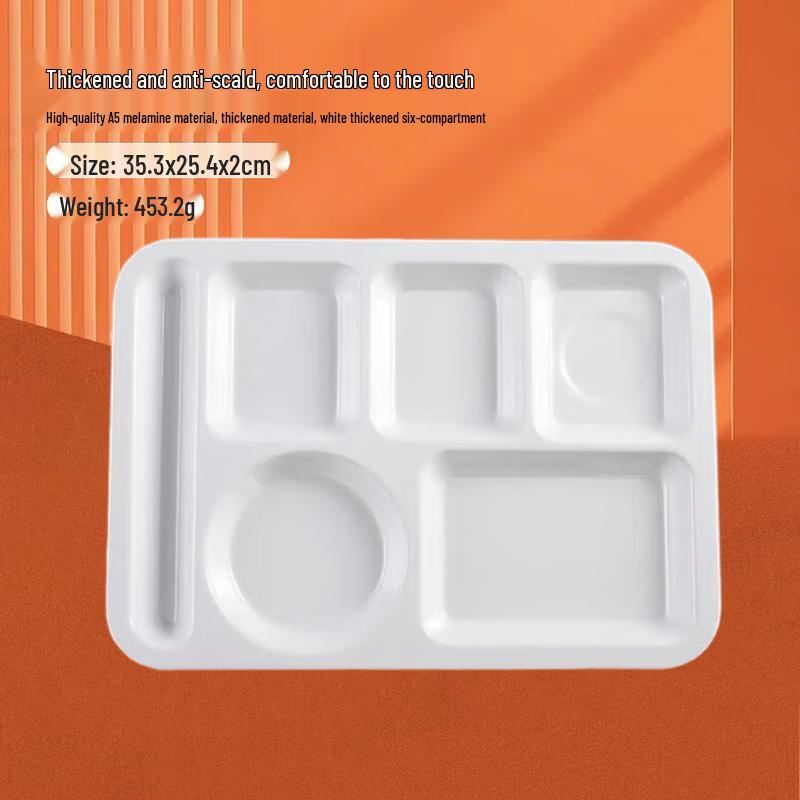 Qianshen Commercial Melamine Divided Serving Tray