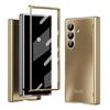 Electroplating Cool Design Tempered Film Integrated Case For Samsung Z Fold 7 6 Fold7 Galaxy Z Fold 5 4 3 Protect Cover