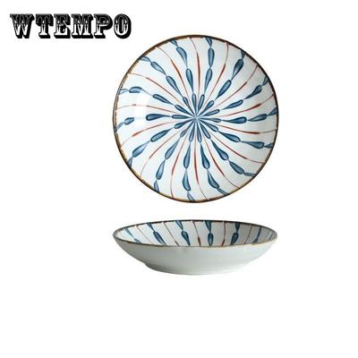 Tableware Bowl Plate Underglaze Ceramic Bowl Household Creative Rice Bowl Soup Bowl Noodle Bowl Disc