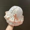 Baby Sun Hat With Breathable Cotton And Floral Design For Toddler Sun Protection