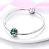 Charms Platahollowed-Out Four-Leaf Clover Ladybug Beads Fit Originalbracelets Charm For Women Jewelry Diy Making Gifts