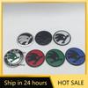 Car Sticker 2026 Hot 1pcs 3D 42mm 43mm car Emblem Steering Wheel Center Badge sticker Decal Styling Auto accessories For Skoda