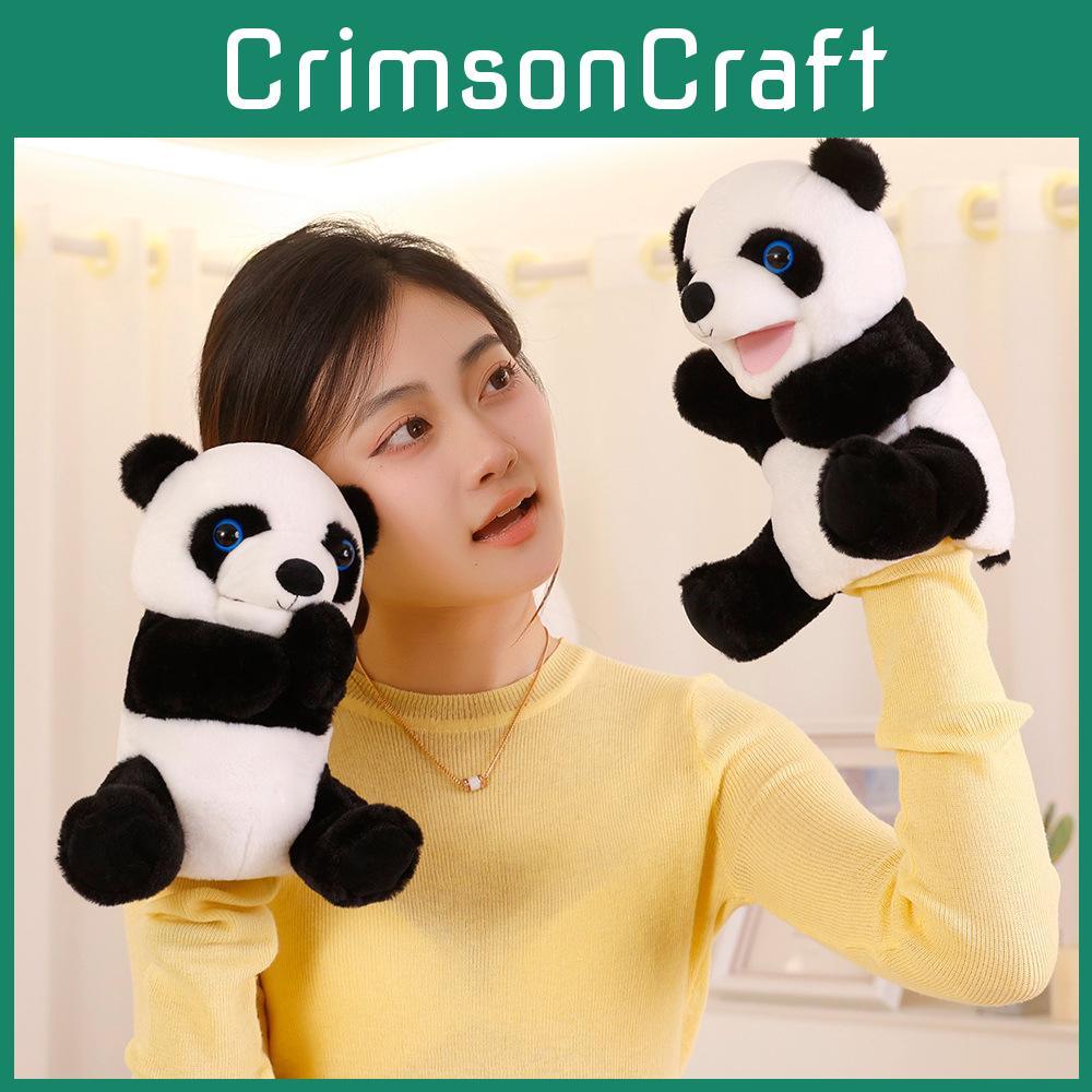 Adorable Cute Panda Hand Puppet Plush Toy For Kids Perfect For Girls Gift Idea