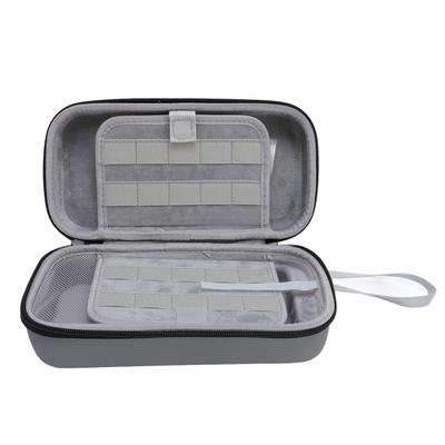 Game Console Carrying Case with 20 Game Card Slot Shockproof Lightweight Portable Hard Shell Travel