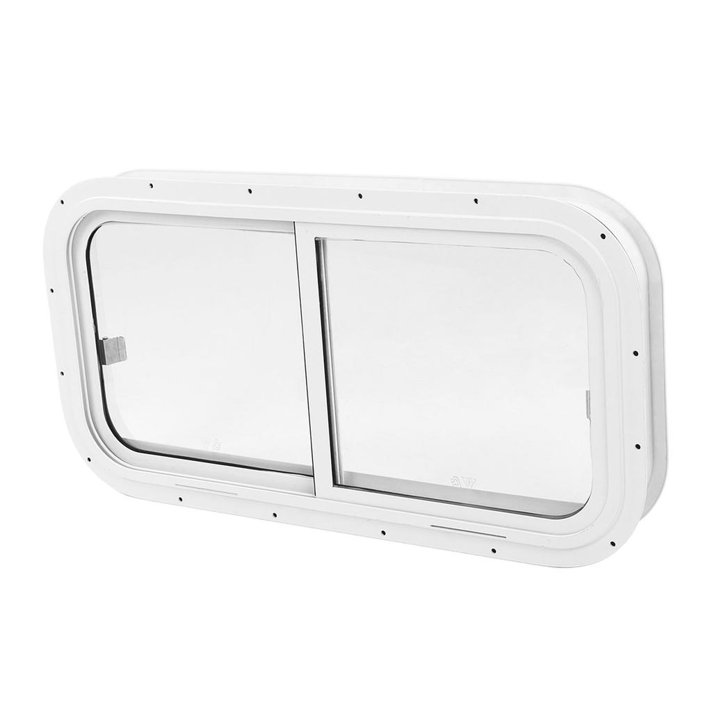 Okno morskie 800x400mm Zaokrąglone Przesuwne Dwukierunkowe Uszczelnione Wodoodporne Wysoka Przepuszczalność Światła dla Statków Jachtów