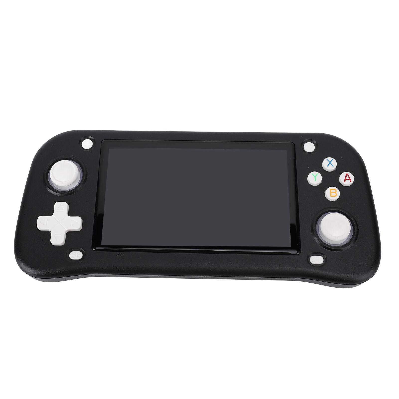 

Ретро портативная игровая консоль с экраном 4,3 дюйма, поддержкой 30+ эмуляторов, выходом HD, аккумулятором 3000 мАч 128G чёрный