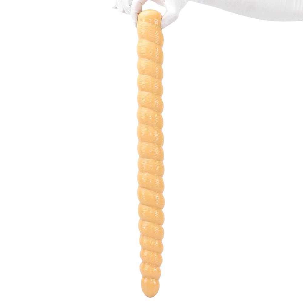 Long Double-Ended Dildos, 20.4 inch Large Dual Dildos,Flexible Anal Plugs Beads Sex Toys for Men,Women,G spot,Black