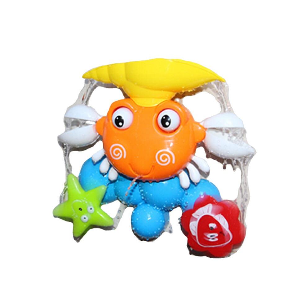 Baby-Krabben-Windräder Badespielzeug Wasserhahn Plastik Waschspielzeug Spritzwasser Spaß