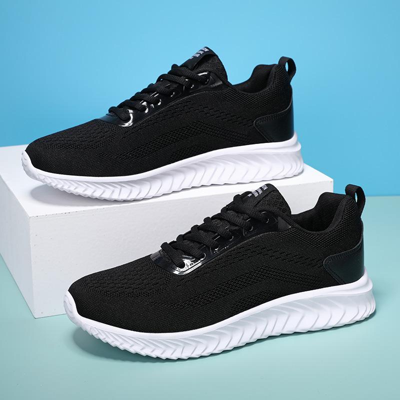 Herren Sportschuhe Frühling und Herbst Fly-Knit Schuhe Mode Freizeit Laufschuhe Herrenschuhe