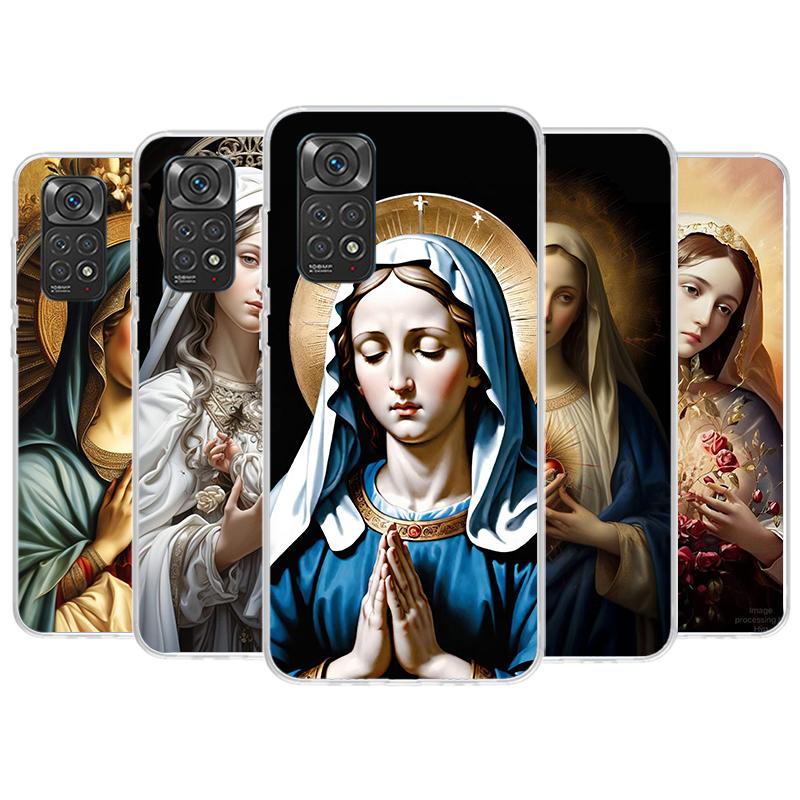 

Чохол для телефону Virgin De Guadalupe Virgen Mary для Xiaomi Redmi Note 13 12 12S 11 11S 10 10S 9 9S 11T 11E Pro Plus 8 8T 7 + Coque Co Redmi Note 8 Pro