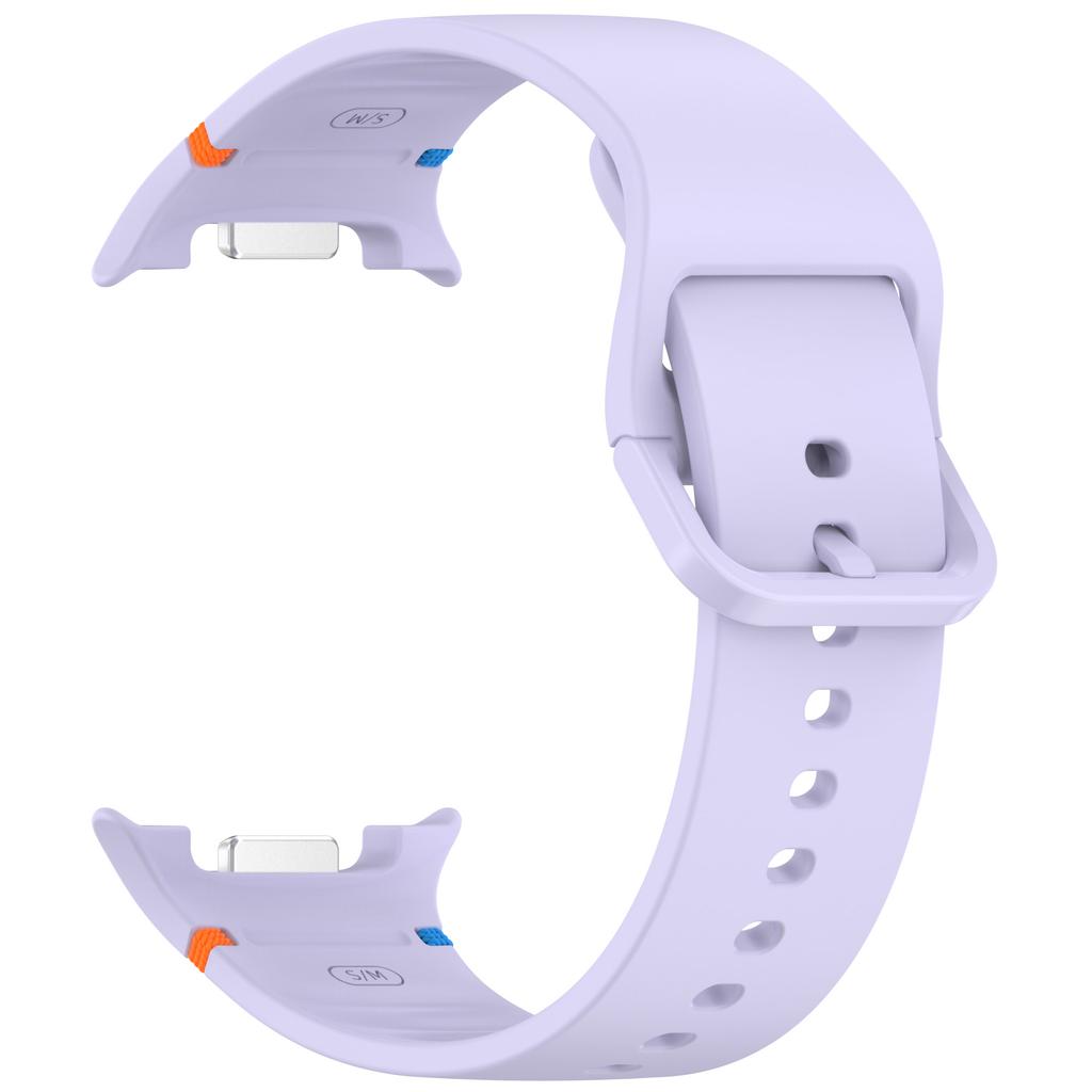 Officiellt Armband För Samsung Galaxy Watch 8 40mm 44mm Watch8 Classic 46mm Silikon Sportarmband Correa Original 1:1 Band utan mellanrum