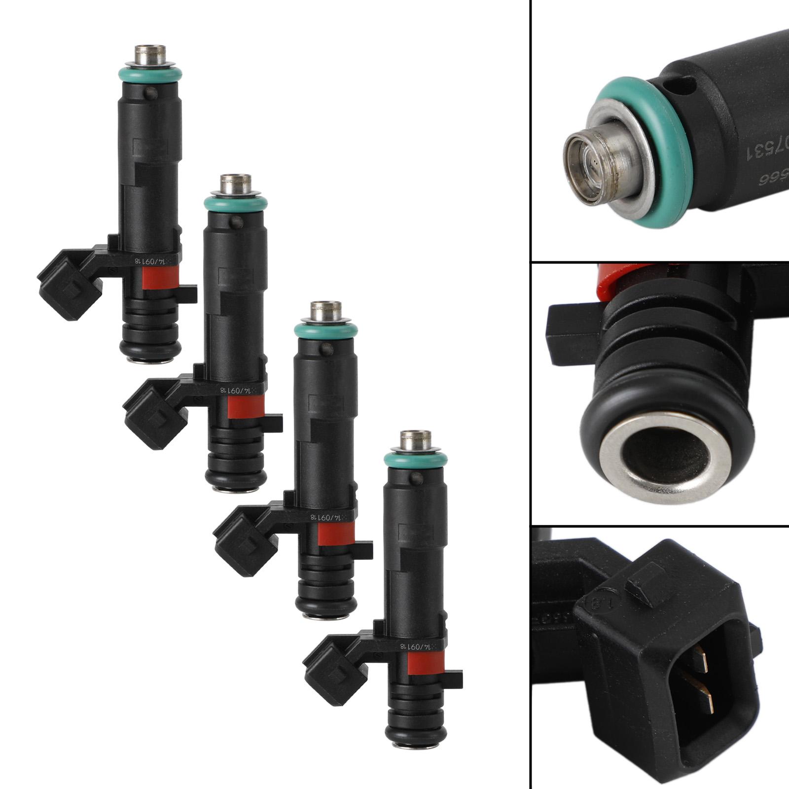

4PCS Fuel Injectors 96800843 Fit for Chevrolet Spark 2011-2015 1.2L L4 INJ675