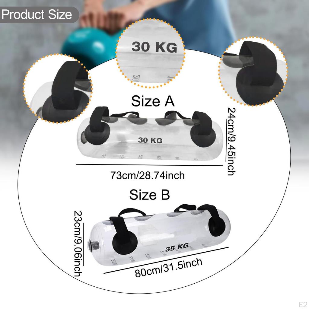 Viktväska Kärnträning Tydlig med Pump Multifunktionell Träning Styrka Smidighet
