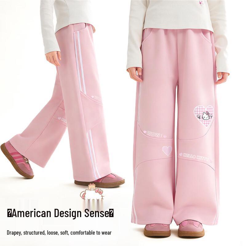 

Hello Kitty Girls 2026 Spring Casual Pants 150