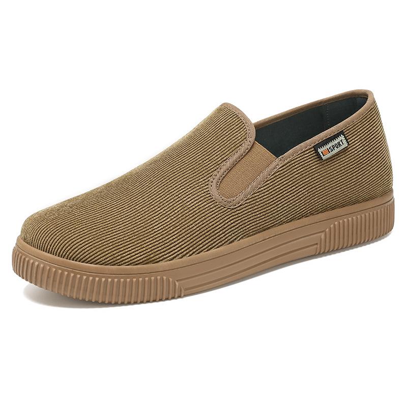 Shoes Men's Summer New Men's Shoes Do Not Stink Feet Cloth Shoes One Pedal Men's Shoes Solid Color Versatile Casual Shoes