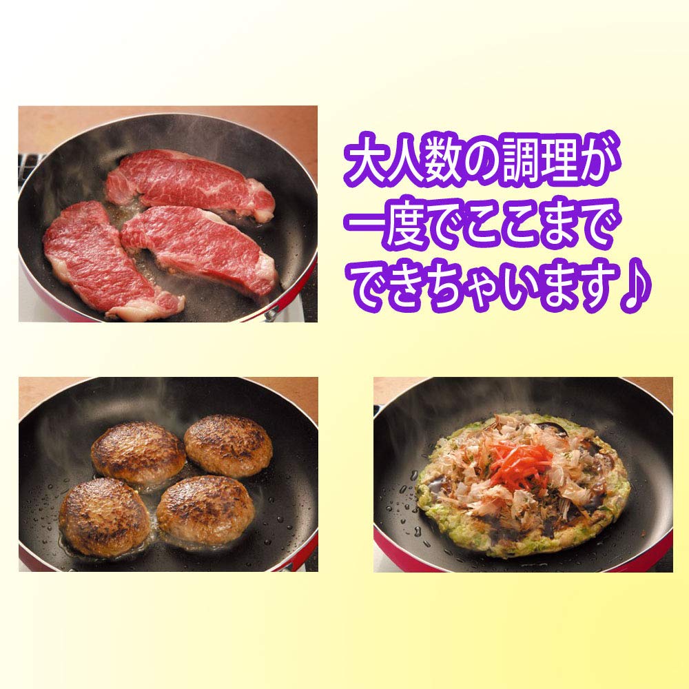 Kai Corporation Big Frying Gas Stove Pan, 32cm, Only, DW-5315