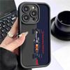 Racing Grooved Black Phone Case for iPhone 14/15/16/17 Pro Max