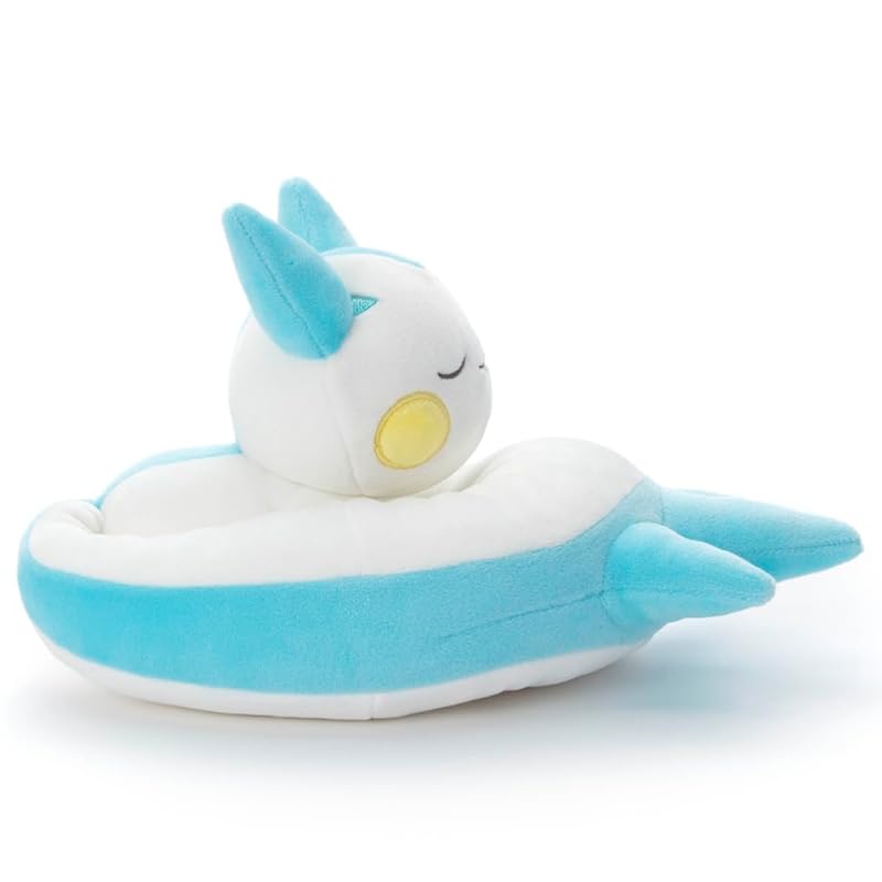 Pokémon Sleeping Friend Plush Toy S Pachirisu, Width Approx. 26cm