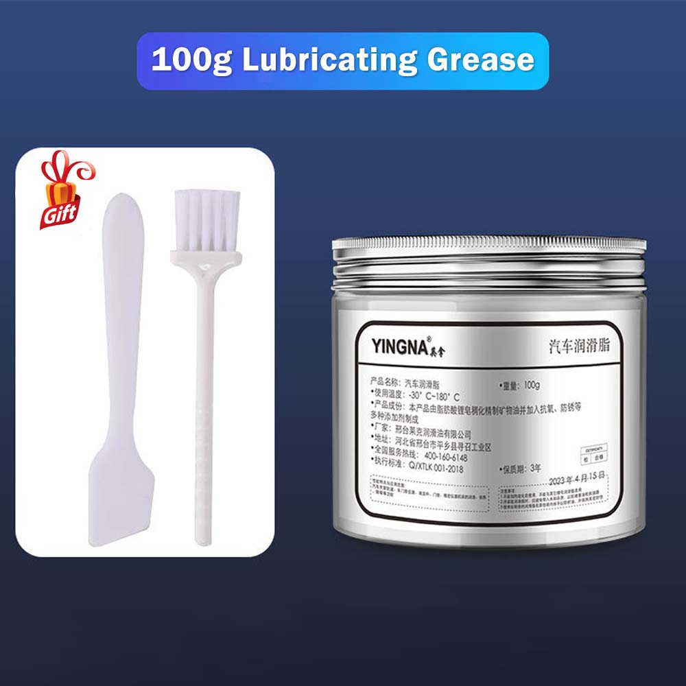Car Sunroof Track Lubricating Grease Door Abnormal Noise Antirust Oil White Mechanical Maintenance Gear Bearing Oil Grease Kit