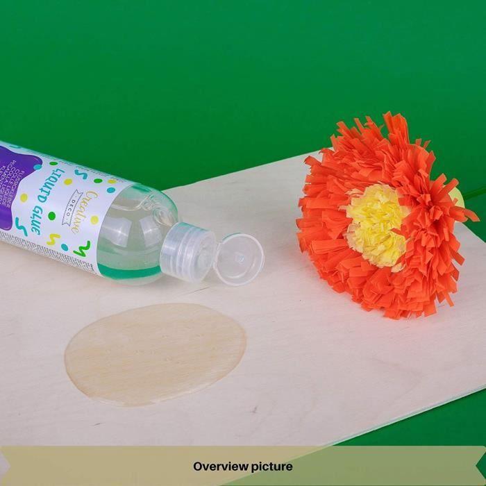 Colle Liquide - Creative Deco - 250 ml - Non-Toxique - Transparent - Pour Bricolage