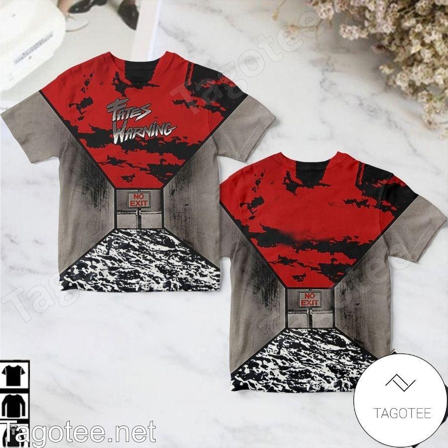 Fates Warning - No Exit Classic Prog Metal Band Tee S 4XL Mens 3D T Shirt PP2965 S