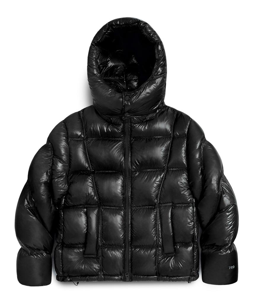 Minimalproject Silent See-Through Down Padded Jacket Mpj110 [Black]