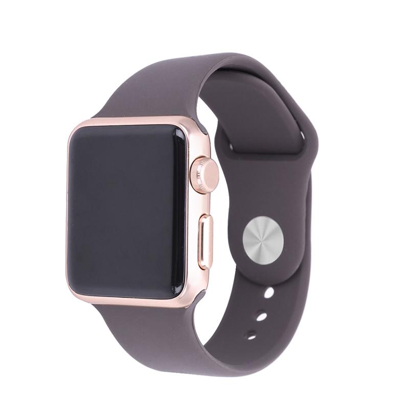 Silikonový řemínek pro Apple Watch pásek 40 mm 44 mm 45 mm 41 mm 38 mm 42 mm 49 mm pásek náramek iWatch series 3 4 5 6 se 7 8 ultra