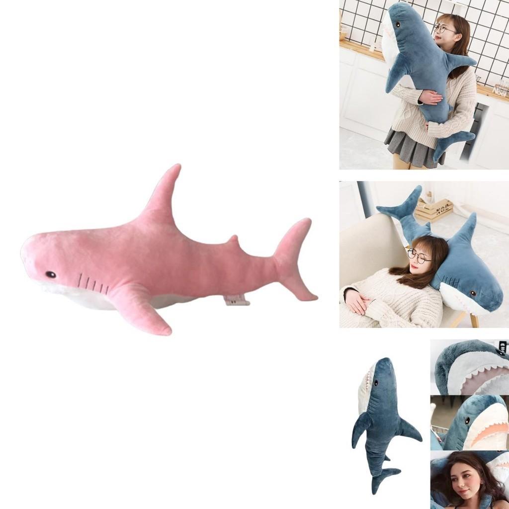 Realistic 3d Shark Stuffed Animal Toy Pillow For Decoration And Kids Gift