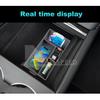 Silicone Car Central Console Storage Box for Tesla Model Y Juniper Launch 2025 2026-UP Tidying Black Tray Organizer Accessories