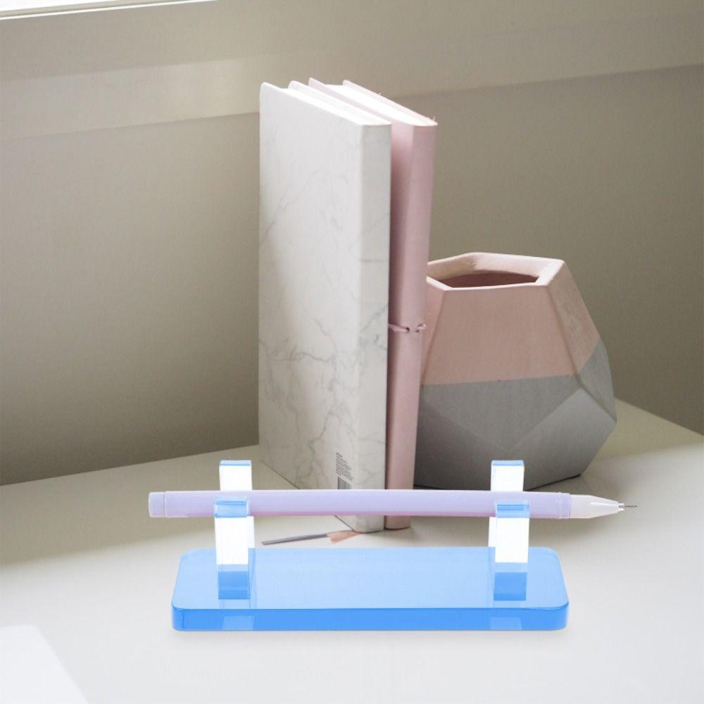 Acrylic Pencil Wand Holder Multifunctional Makeup Brush Rack Paintbrush Drying Rack  Office